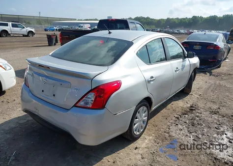 2018 Nissan Versa Sedan 1.6 Sv из США, поврежденный, VIN 3N1CN7AP7JK437641